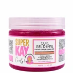 ژل حالت‌دهنده موی فر سوپر کی مدل Curl Define حجم ۴۰۰ میلی‌لیتر زنانه