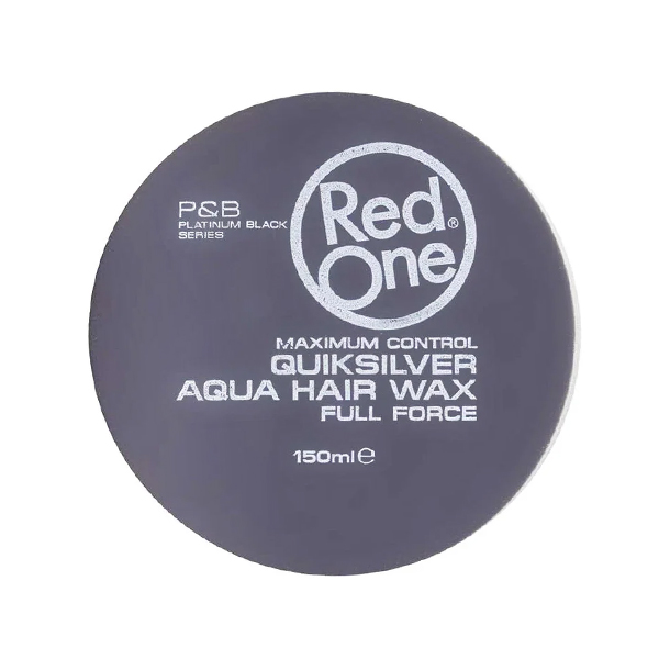 7-12 واکس مو طوسی ردوان Red One Quicksilver Aqua Hair Wax 150Ml - تصویر 1